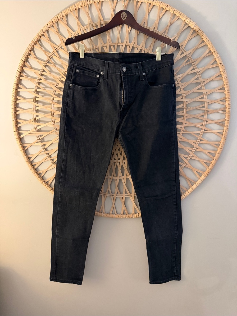 Levi's Men's Skinny Jeans in Black